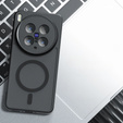 Husă pentru Vivo X200 Pro 5G, pentru MagSafe, ERBORD Matt Case, negru