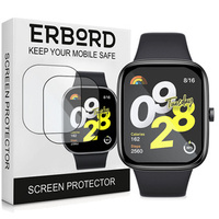 2x ERBORD Hybrid Glass pentru Xiaomi Redmi Watch 4