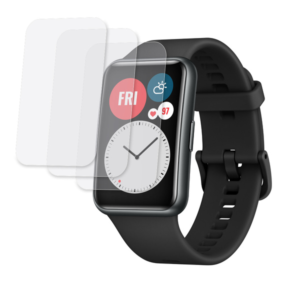 3x ERBORD Hydrogel Foil pentru Huawei Watch Fit