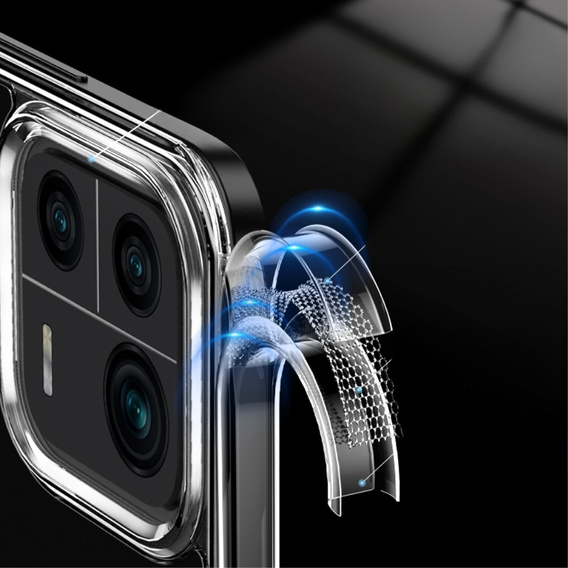 Huse pentru Xiaomi 13, Fusion Hybrid, transparentă