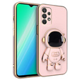 Huse pentru Samsung Galaxy A13 4G, Astronaut, roz rose gold
