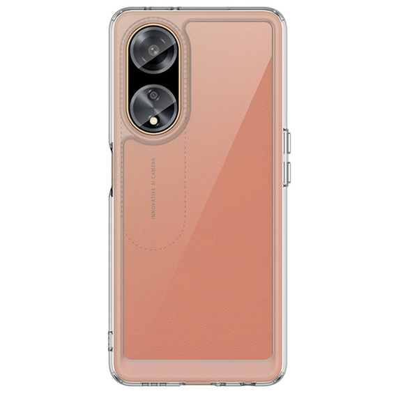 Huse pentru Oppo A98 5G, Fusion Hybrid, transparentă