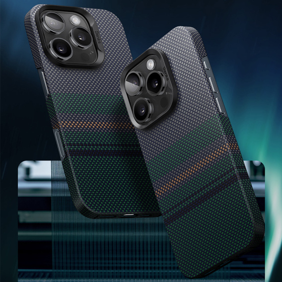 Husă BENKS Kevlar Magnetic Armor Air Aurora 600D S062 pentru MagSafe pentru iPhone 15 Pro Max