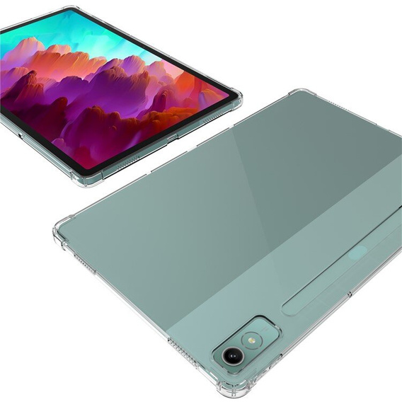Husă pentru Lenovo Tab P12, silicon, transparentă