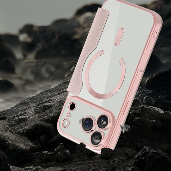 Carcasă Wallet MagSafe RFID flip cu protecție pentru camera foto pentru iPhone 17 Pro Max