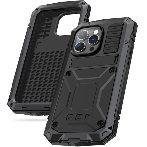 Husă pentru iPhone 14 Pro Max, R-JUST, armată, negru