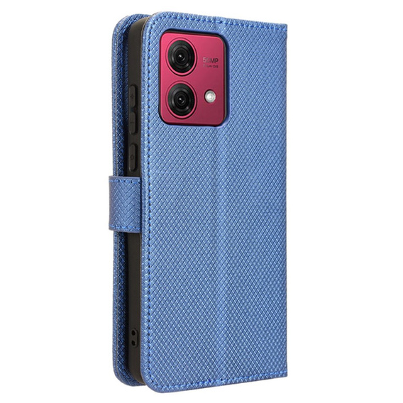 Husă flip pentru Motorola Moto G84 5G, Smart Magnet, albastru