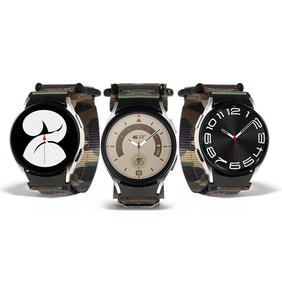 ERBORD MP84 Curea din nailon pentru Samsung Galaxy Watch 4/5/6 40/42/43/44/45/46/47MM