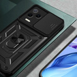 Husă blindată pentru Infinix Note 12 2023, CamShield Slide, negru