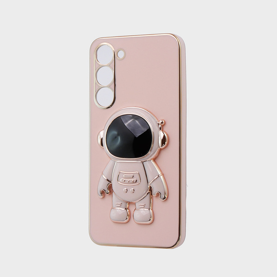 Huse pentru Samsung Galaxy S23 Plus, Astronaut, roz