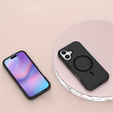 Husă MagForce pentru iPhone 17, pentru MagSafe, blindată, neagră
