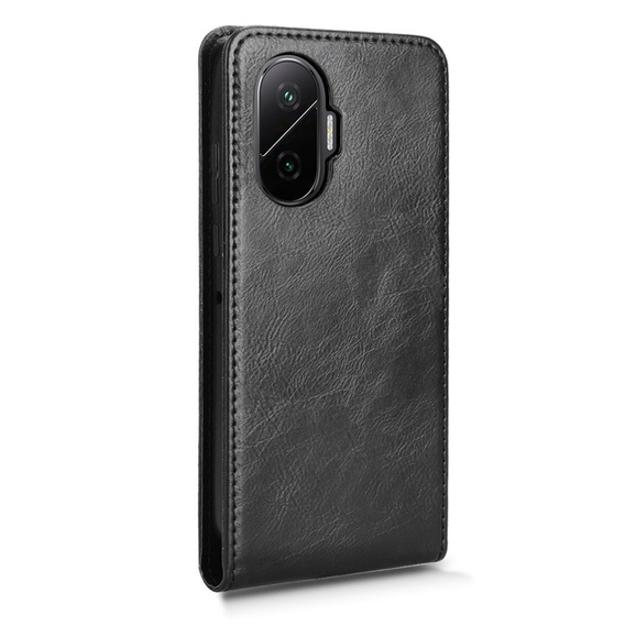 Cu clapetă pentru Xiaomi Poco F7, Flip, negru