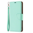 Cu clapetă pentru Xiaomi Redmi 12 4G, Wallet Litchi Magnet, verde