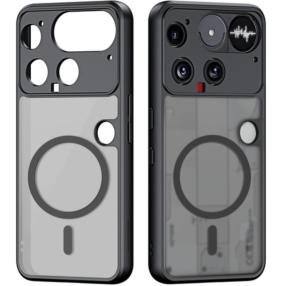 Husă pentru Nothing Phone 3 5G, pentru MagSafe, ERBORD Matt Case, negru