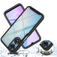 Carcasă pentru Oppo A78 5G, Shockproof, cu folie, negru