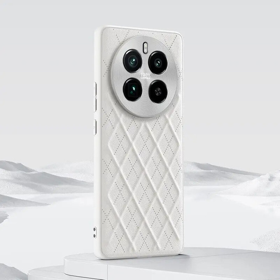 Carcasă pentru Realme 12 Pro 5G / 12 Pro+ 5G, Rhombus, alb