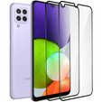 2x sticlă ceramică ERBORD Hybrid Glass pentru Samsung Galaxy A22 5G