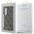 GUESS Huse pentru Samsung Galaxy ZFold 6, 4G Charms Collection Hardcase, maro