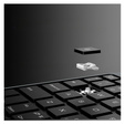 Carcasă + tastatură iPad 10.9 / Air 2020/2022/2024 / Pro 11 2020/2021/2022 , NILLKIN Bumper Link Keyboard Case, negru