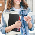 Husă pentru Lenovo Tab M11, Business Card and Pen Slot, negru