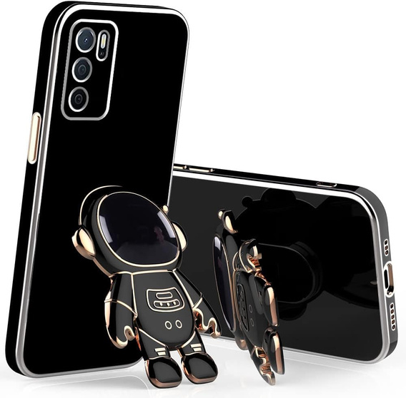 Huse pentru Oppo A95 5G, Astronaut, negru