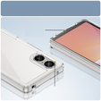 Huse pentru Sony Xperia 5 V, Fusion Hybrid, transparentă