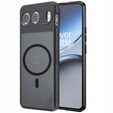 Husă pentru OnePlus Nord 4, pentru MagSafe, ERBORD Matt Case, negru + sticlă pentru ecran