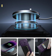 Husă blindată pentru iPhone 14 Pro Max, Dexnor CamProtect MagSafe, violet (Două rame)