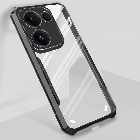 Huse pentru Oppo Reno 13F / Oppo Reno 13FS, AntiDrop Hybrid, negru