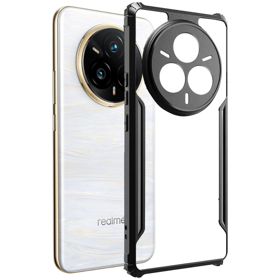 Huse pentru Realme 14 Pro+ 5G, AntiDrop Hybrid, negru