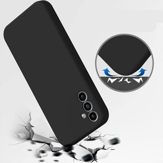 Husa pentru Samsung Galaxy A04S / A13 5G, Silicone Lite, negru