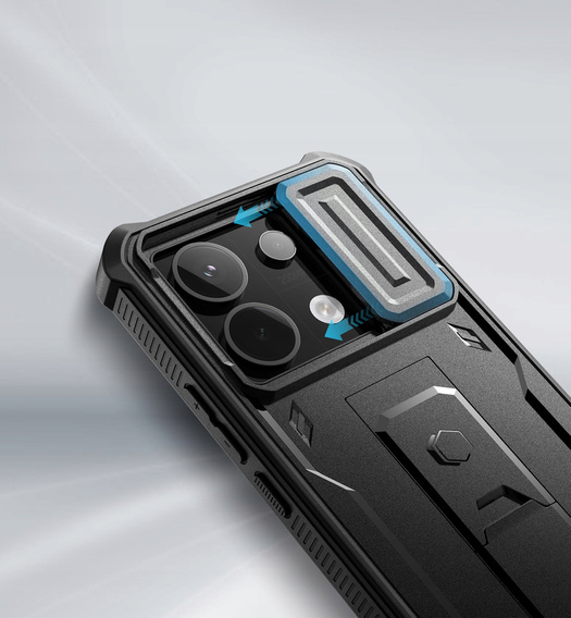 Husă Tech-Protect Kevlar Cam+ pentru Redmi Note 13 Pro 5G / POCO X6