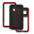 Love Mei Huse pentru Samsung Galaxy S10+ Plus, armored with glass, roșu