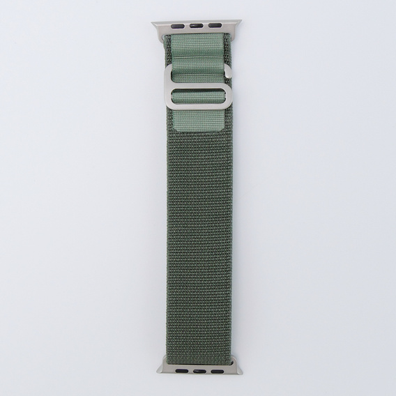 Curea din nailon pentru Apple Watch 1/2/3/4/4/5/6/6/7/8/SE/ULTRA 42/44/45/49mm, verde