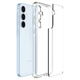 Carcasa Spigen pentru Samsung Galaxy A55 5G, Ultra Hybrid, transparentă + sticlă temperată 9H