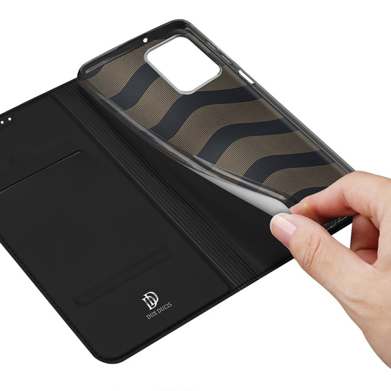Dux Ducis Huse pentru Motorola Moto G53, Skinpro, negru