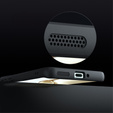 Huse pentru Honor 200 Pro 5G, Fusion Hybrid, transparent / negru