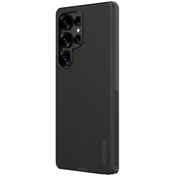 Husa NILLKIN pentru Samsung Galaxy S25 Ultra, Frosted Shield, pentru MagSafe, negru