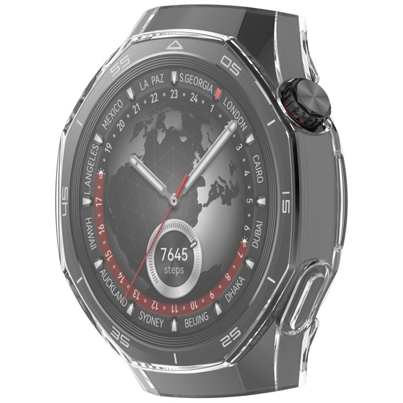 Carcasă 2in1 cu protector de ecran pentru Huawei Watch GT 5 Pro 46mm, transparentă