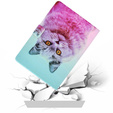 Huse pentru Samsung Galaxy Tab A9 X110 / X115, pink cat