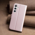 Cu clapetă pentru Samsung Galaxy A55 5G,BINFEN Wallet, roz