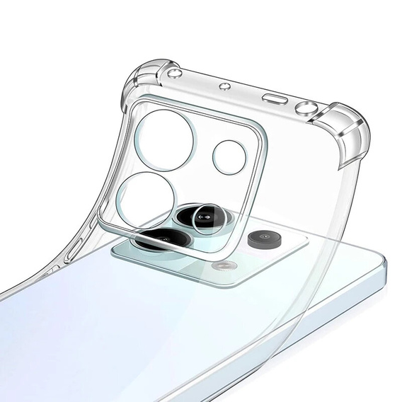 Huse pentru Xiaomi Redmi Note 13 5G, Dropproof, transparentă