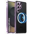 Carcasă de protecție pentru camera foto pentru Samsung Galaxy S25 Ultra, CamShield MagSafe, violet