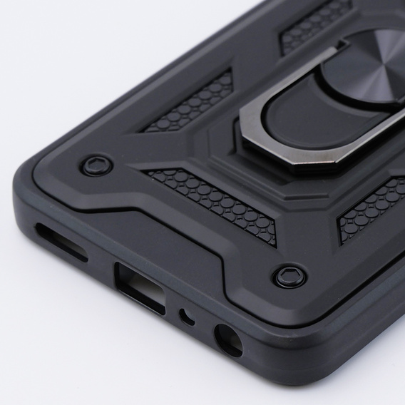 Husă blindată pentru Realme 11 5G, CamShield Slide, negru