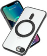 Husă pentru iPhone 7 / 8, Electro MagSafe, negru + Sticlă pentru ecran