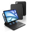 Husă cu tastatură pentru iPad Air 11" 2025/2024 (generația a 7-a/a 6-a) / Air 10,9" 2022/2020 (generația a 5-a/a 4-a) / Pro 11" 2022/2021/2020/2018 (generația a 4-a/a 3-a/a 2-a/a 1-a), tastatură magnetică Dexnor cu touchpad