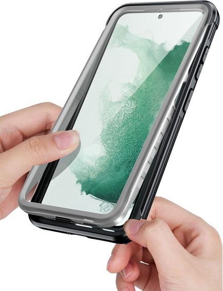 Carcasă pentru Samsung Galaxy S23 FE, Shockproof, cu folie pentru ecran, pentru MagSafe, negru