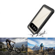 Husă impermeabilă IP68 pentru Google Pixel 9a, Redpepper, negru