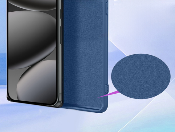 Manșon din silicon pentru Google Pixel 10 / 10 Pro, pentru MagSafe, albastru