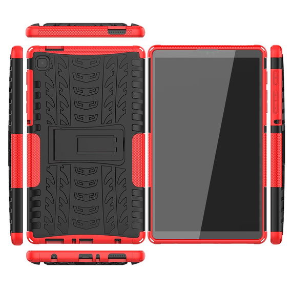 Huse pentru Samsung Galaxy Tab A7 Lite 8.7 T220 / T225, Tire Armor, negru / albastru